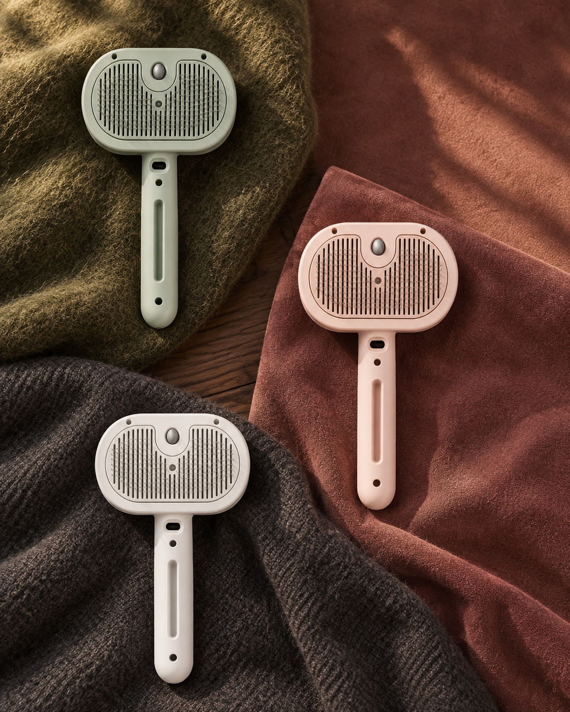 FurGlide available in White, Sage, and Blush