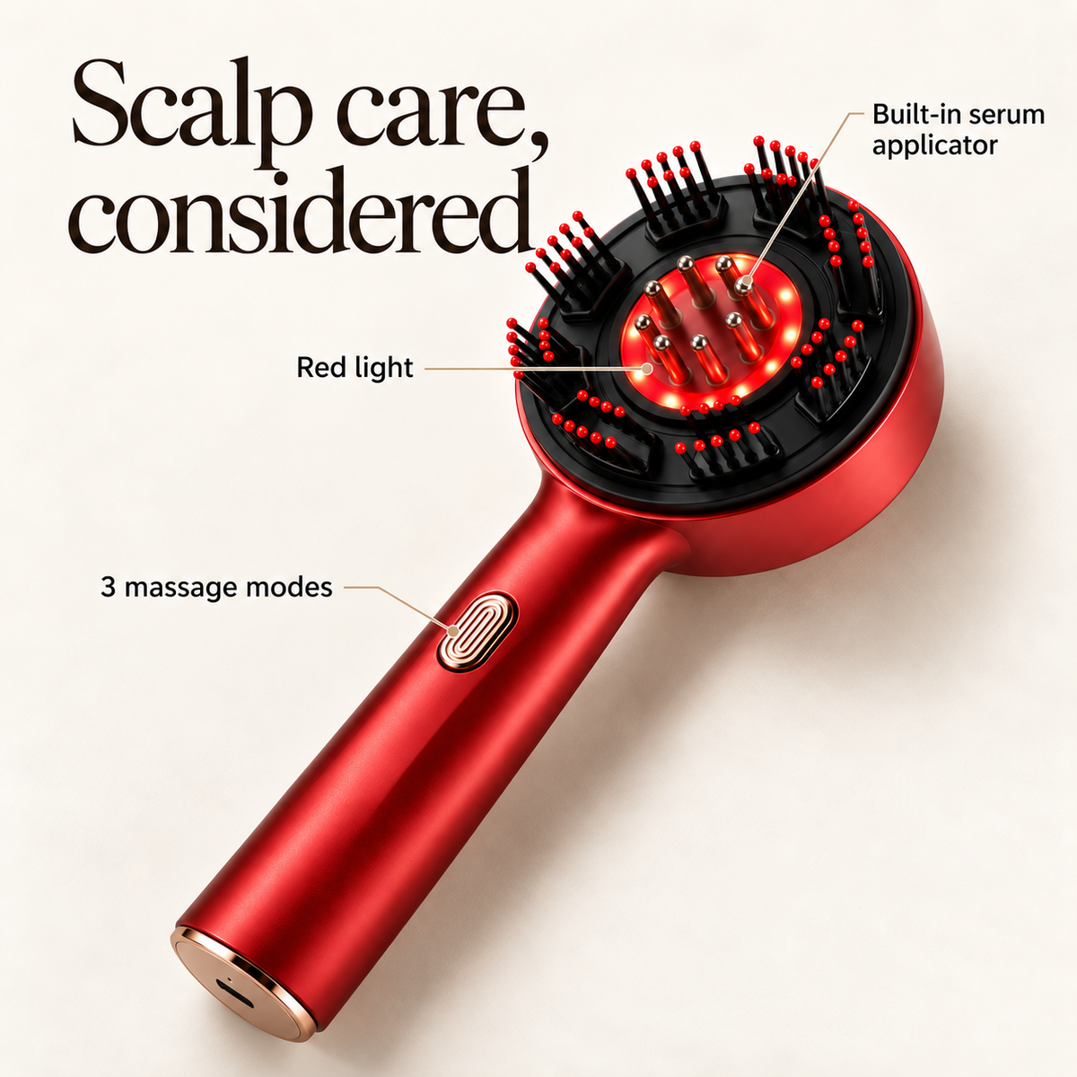 Everden 3-in-1 Scalp Massager