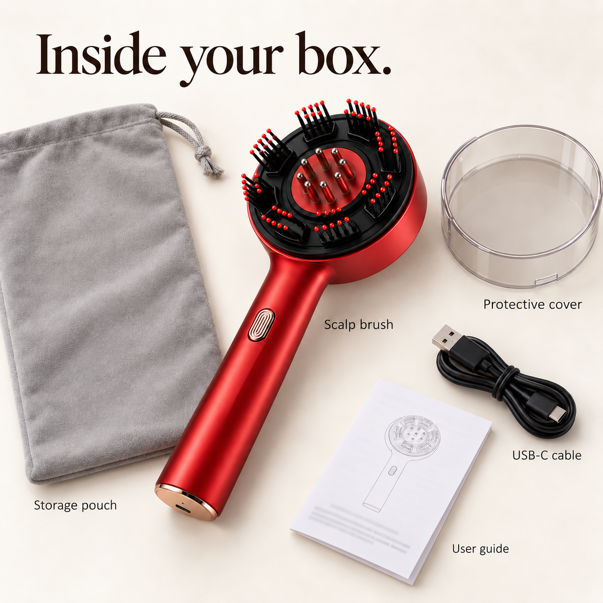 Everden 3-in-1 Scalp Massager